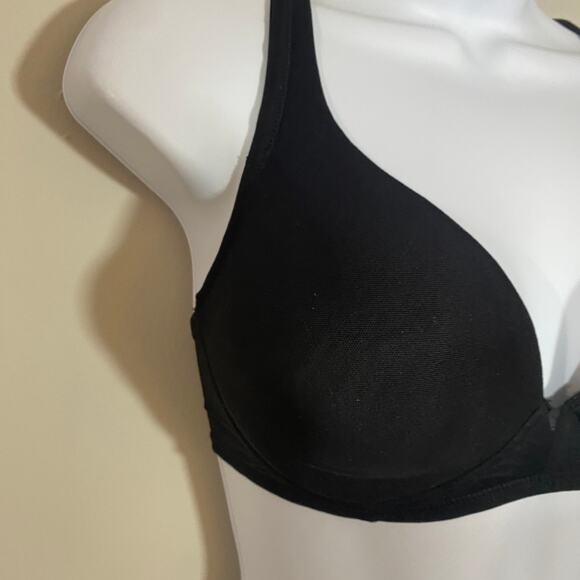 Natori Black Multiway Bra Adjustable Straps Wired Molded Cups Sz 32DD - Picture 4 of 9